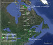 Owl 134376 movements March 9 - November 20, 2014