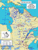 2002 Snowy Owls: Map with data through August 4, 2003