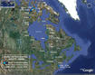 Overview of Owl 099906 movements between March 6, 2012 and January 15, 2013