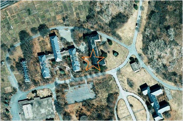 1995 arial photo of Boston Nature Center