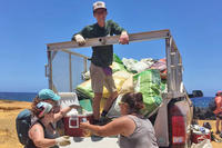 Conservation project staff on Hawaii's Big Island © Amy Fleischer
