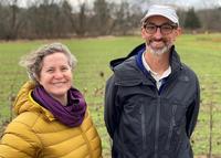 Renata Pomponi and Scott McCue