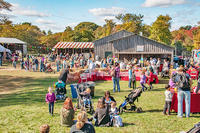 Farm Day food & games area