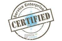 Points of Light Certified Service Enterprise seal