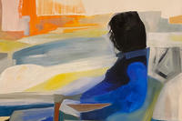 Lady in Blue by Cécile Ganne