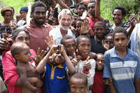 Dean Cycon with coffee farmers