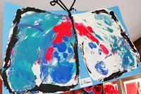 Artwork by a student at Long Pasture's Nature Preschool Explorers