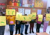 Students participating in a Mass Adubuon after-school program at Hyannis West Elementary