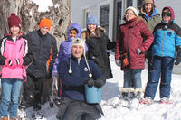 Snowy fun at Oak Knoll during February Vacation Week