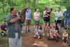 Live turtle presentation at Family Fun Day