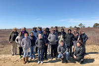UMass Boston students visiting Nantucket