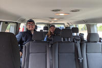 Tidmarsh staff members in the new van