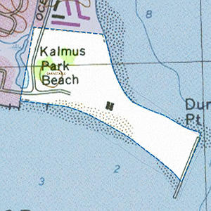 Map of the Kalmus IBA site