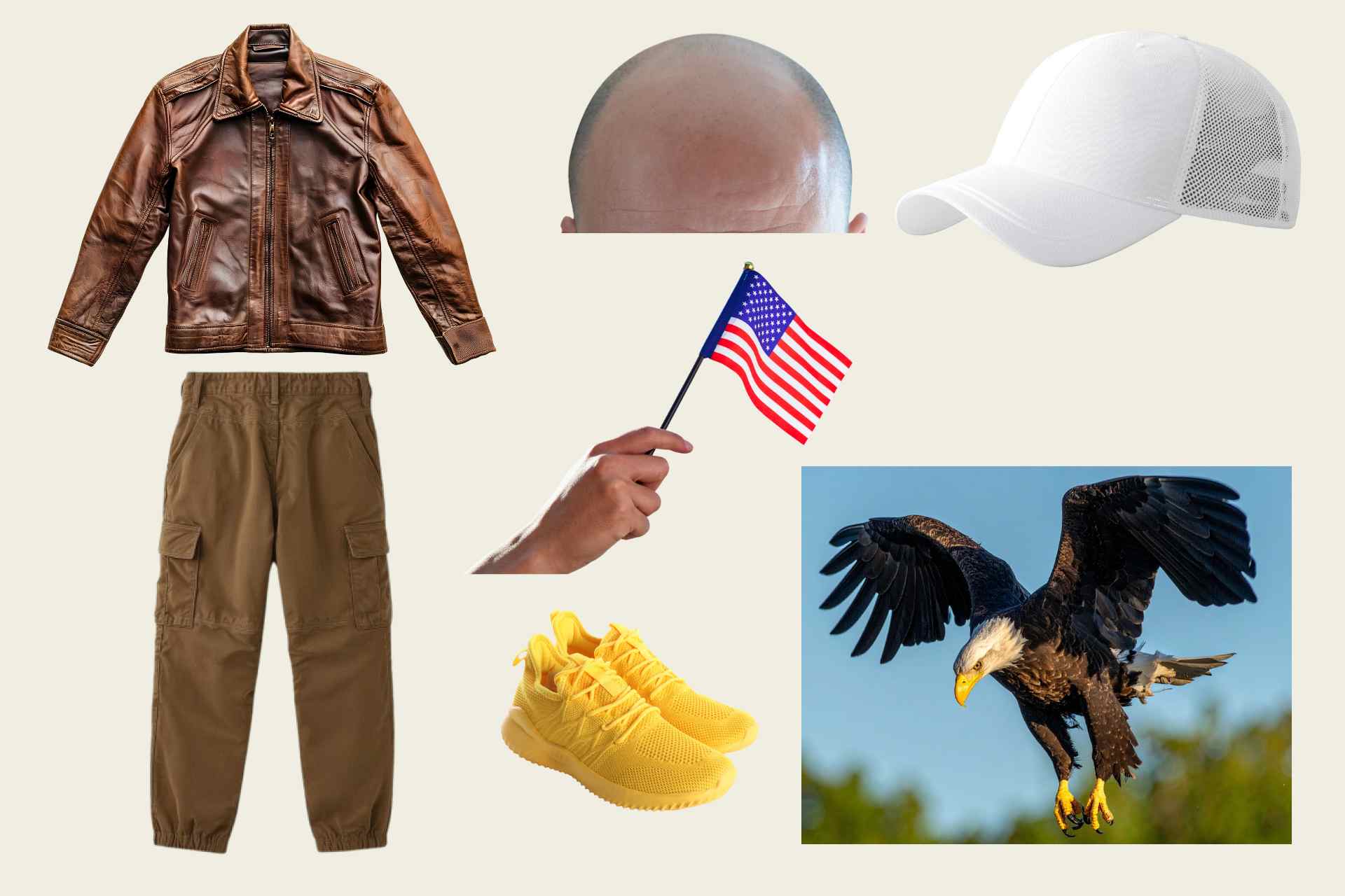 Bald Eagle Halloween Costume Starter Pack