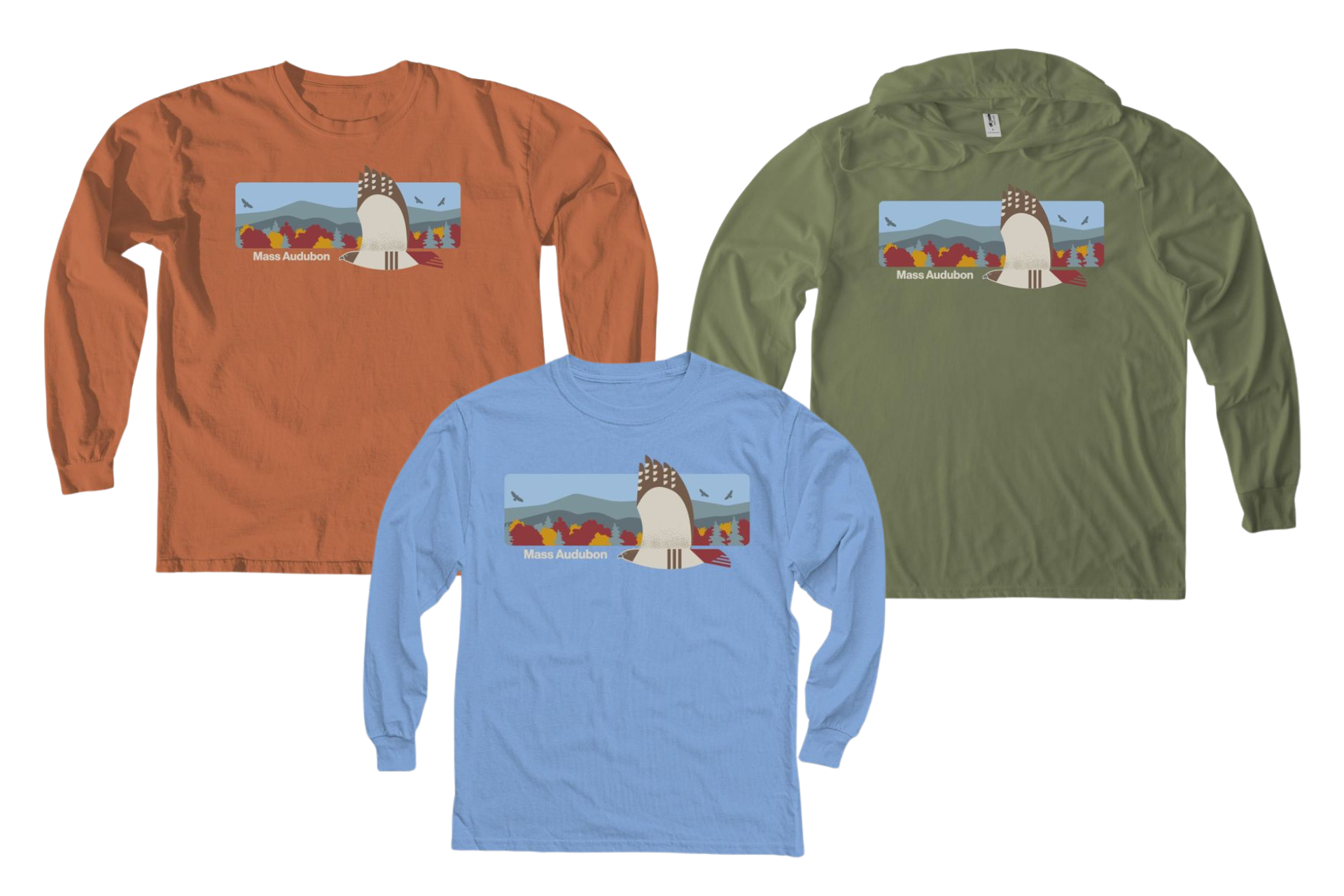 GO wild hawk long sleeve shirts