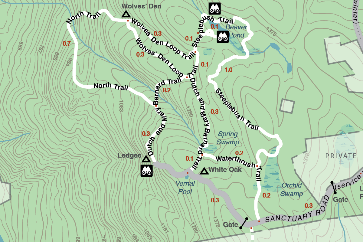 Snapshot of High Ledges Map small