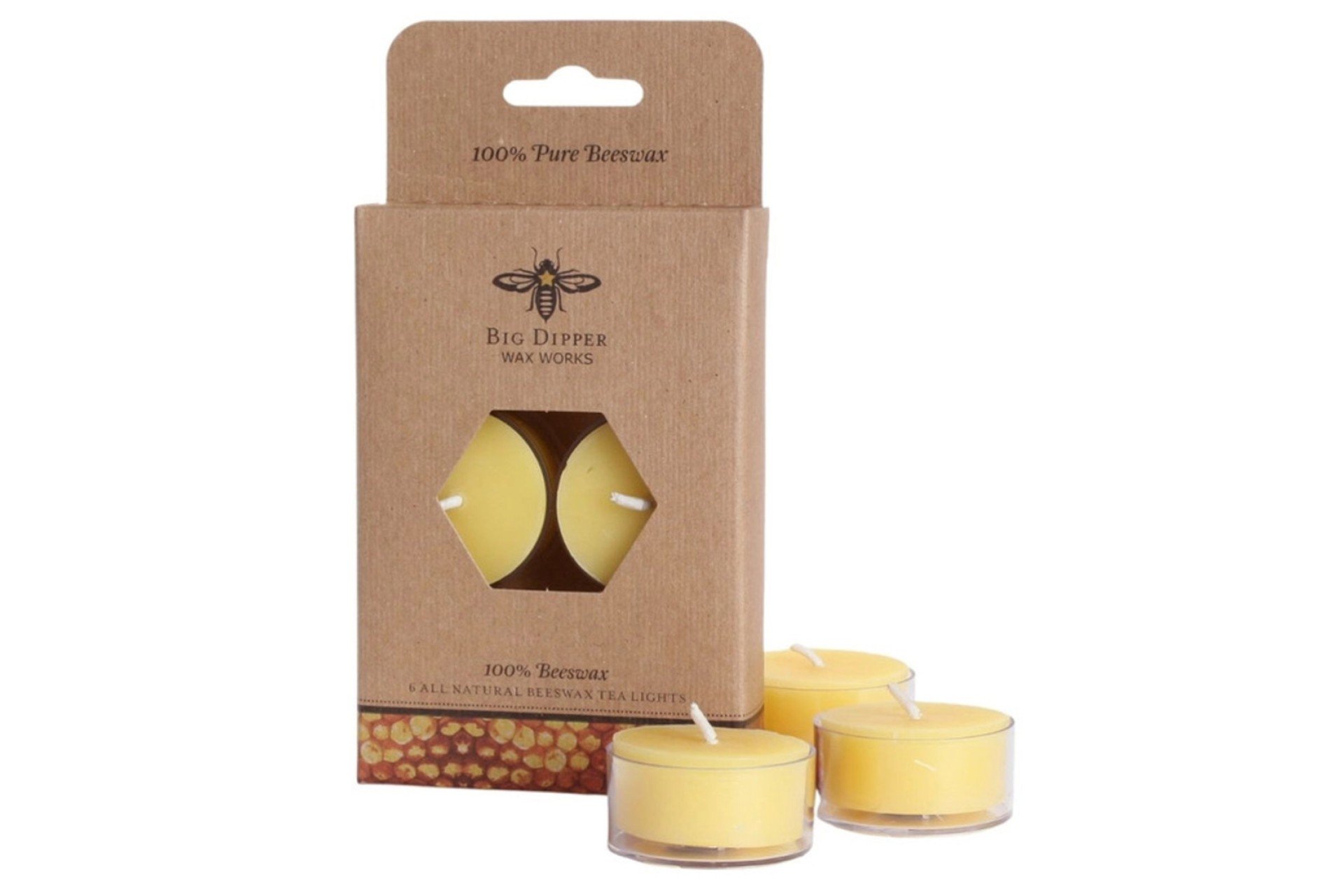 Beeswax tea lights