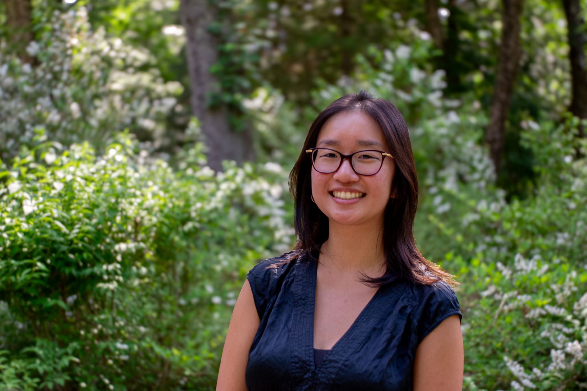 Taryn Chung smiling outside