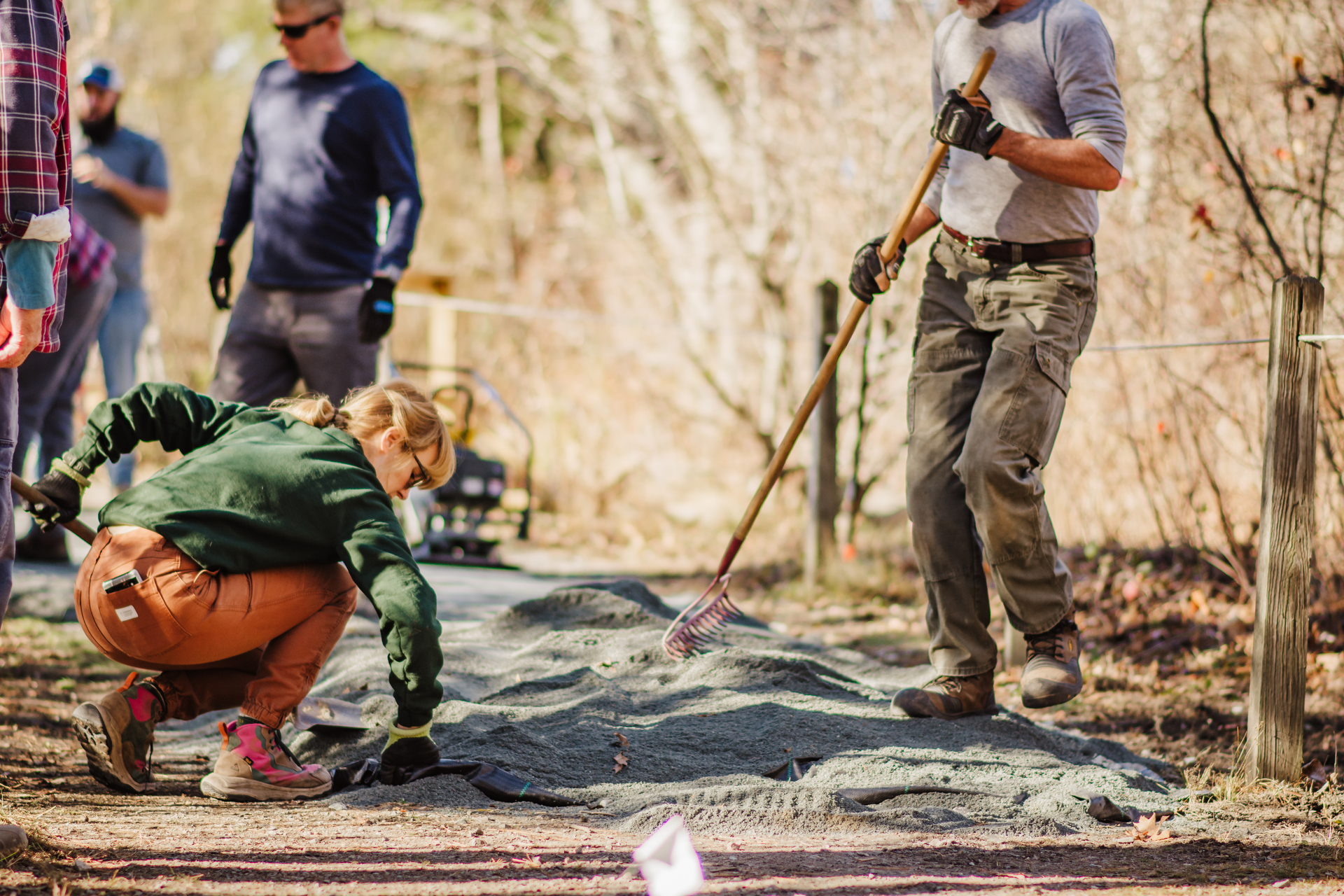 Statewide property team working to flatten the All Persons Trail
