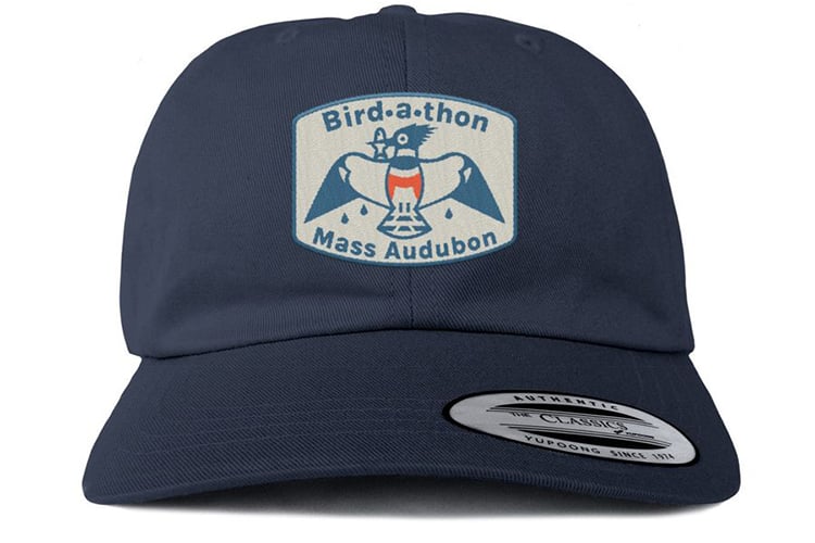 Hat with Kingfisher and Bird-a-thon