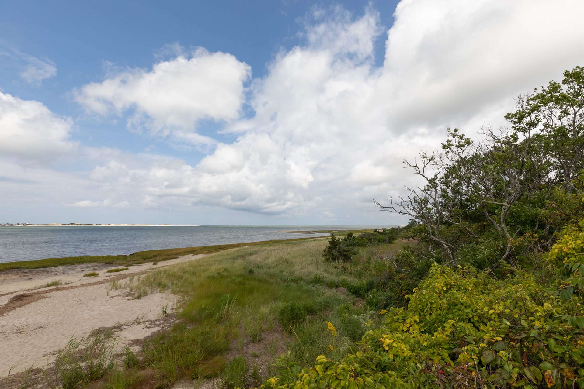 Coastal cloud sky at Long Pasture