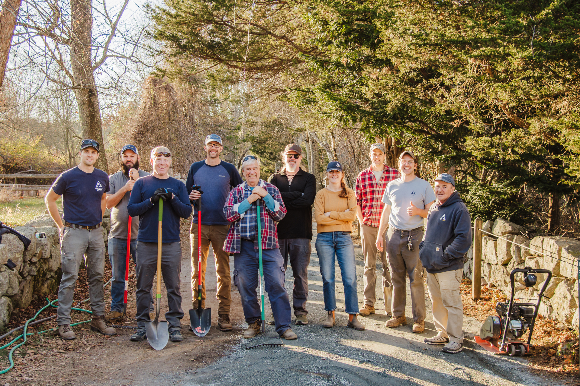 Statewide property team posed for a group photo