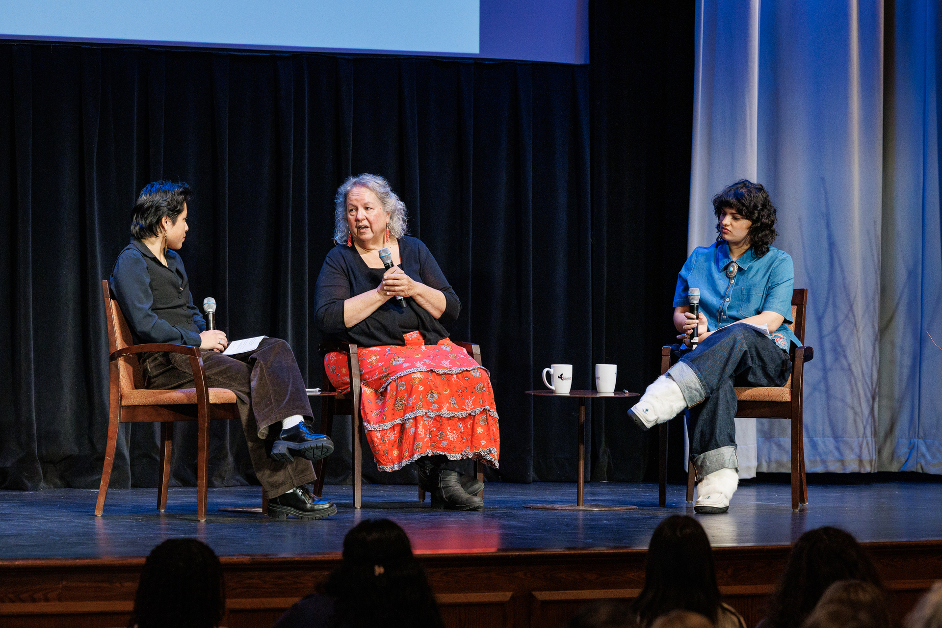 Robin Wall Kimmerer on stage