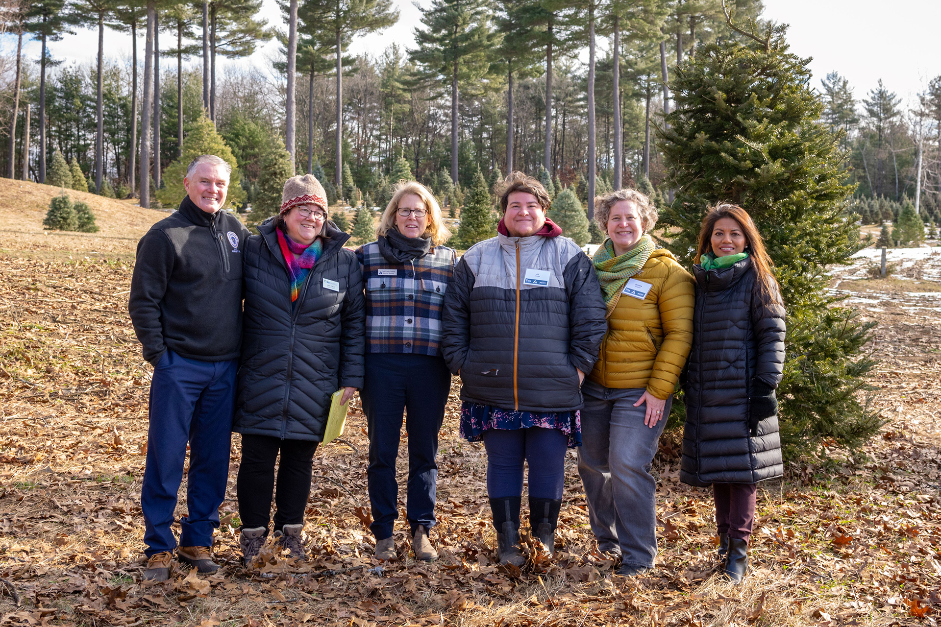 Representatives from Mass Audubon, Mill City Grows, Lowell Parks & Conservation Trust, and City of Lowell