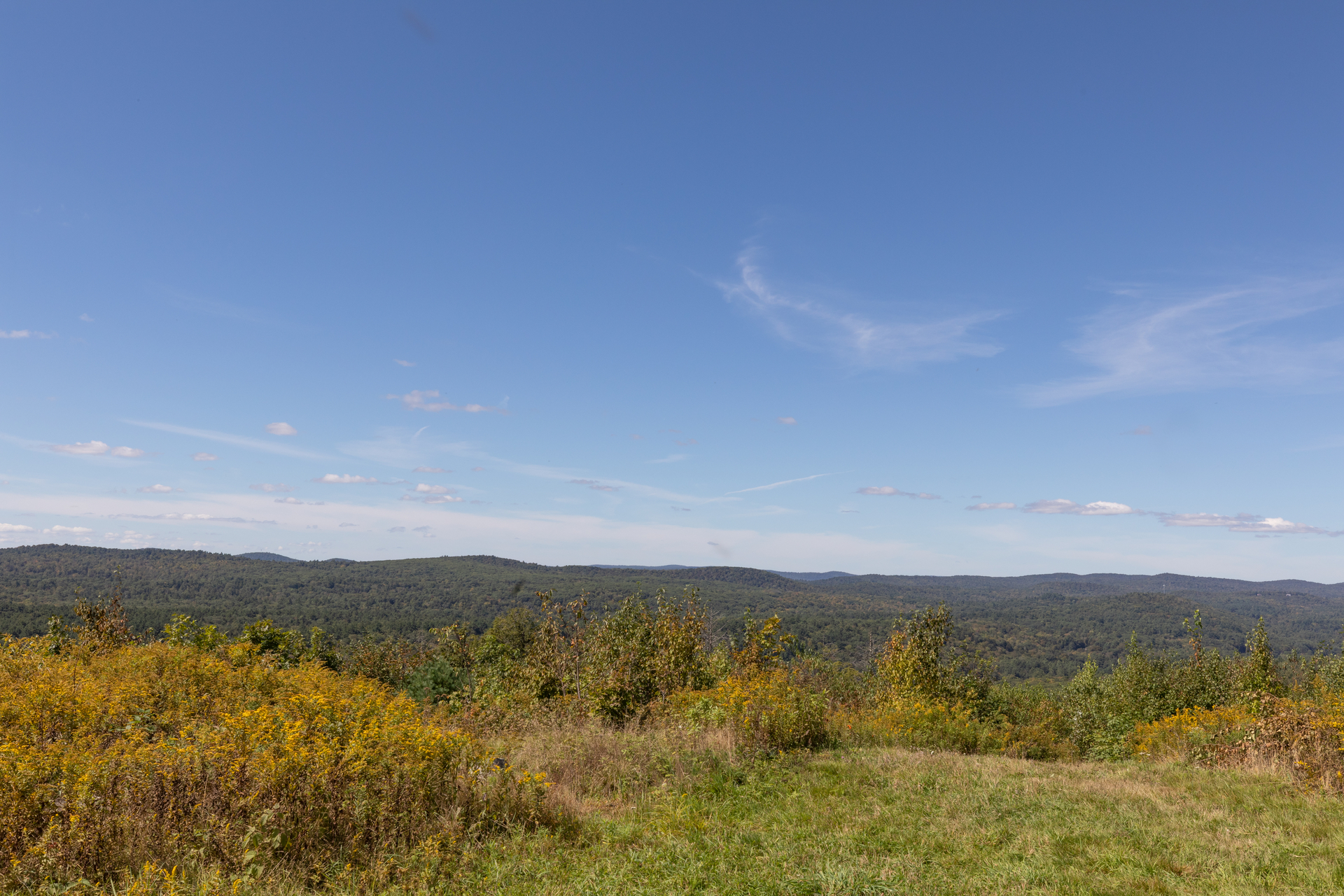 view from the summit of Old Baldy