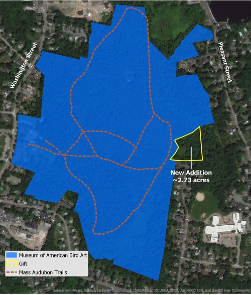 Map of MABA land with Carroll Property addition