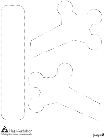 Spring peeper puppet template pg2