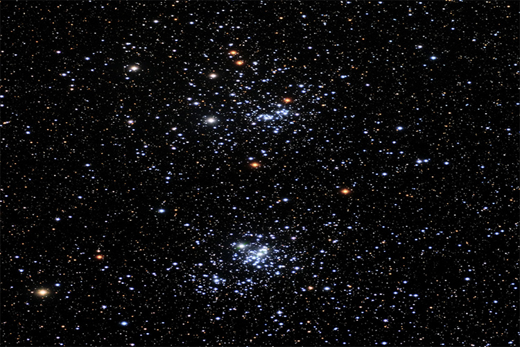 Double Cluster in Perseus © Andy Galasso