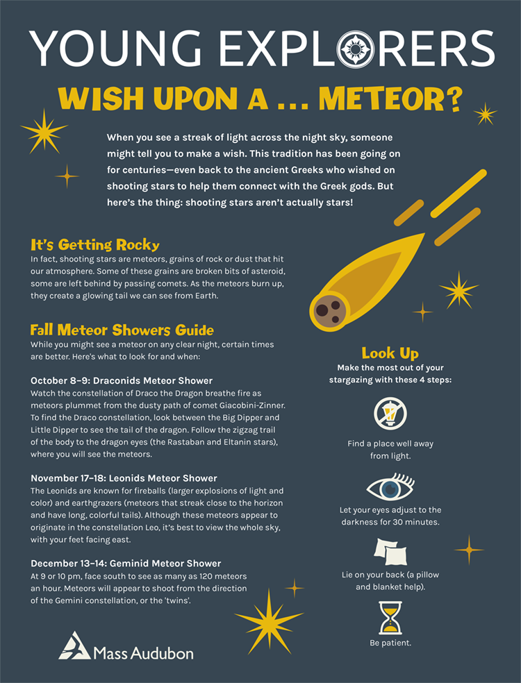 Young Explorers Fall 2022 - Wish Upon a Meteor