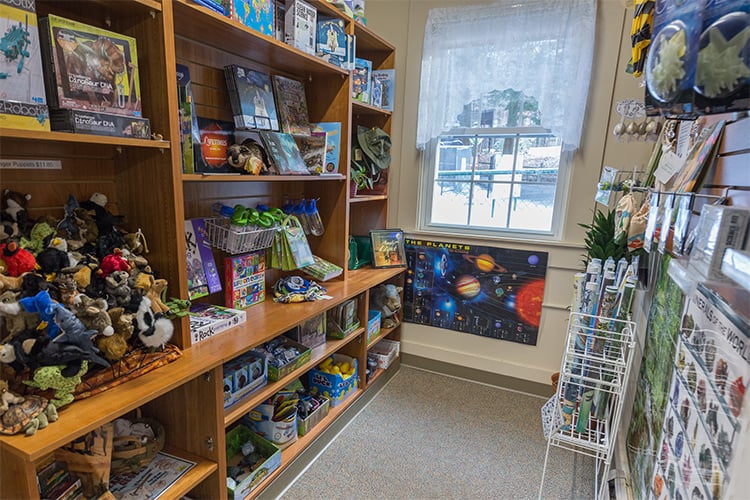 Kid's room inside Trailside's gift shop © Leslie Gomes