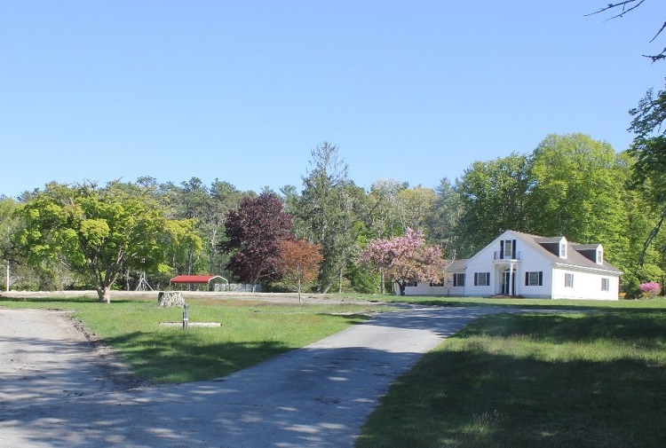 View of former Sacred Hearts property after the Manor House was removed