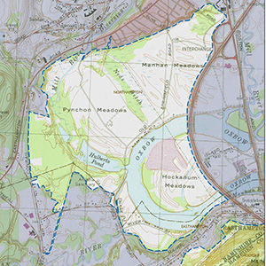 Map of the Arcadia Wildlife Sanctuary IBA